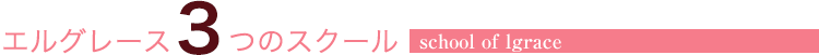 エルグレース3つのスクール
